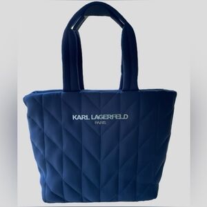 Karl Lagerfield Puffy Blue Tote LH5A18CA